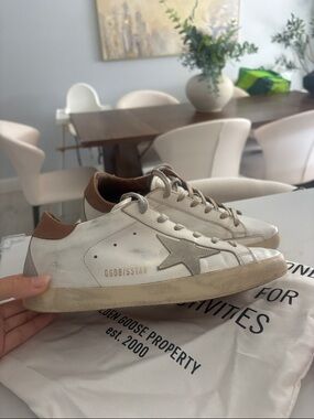 Golden Goose Leather Sneakers 38